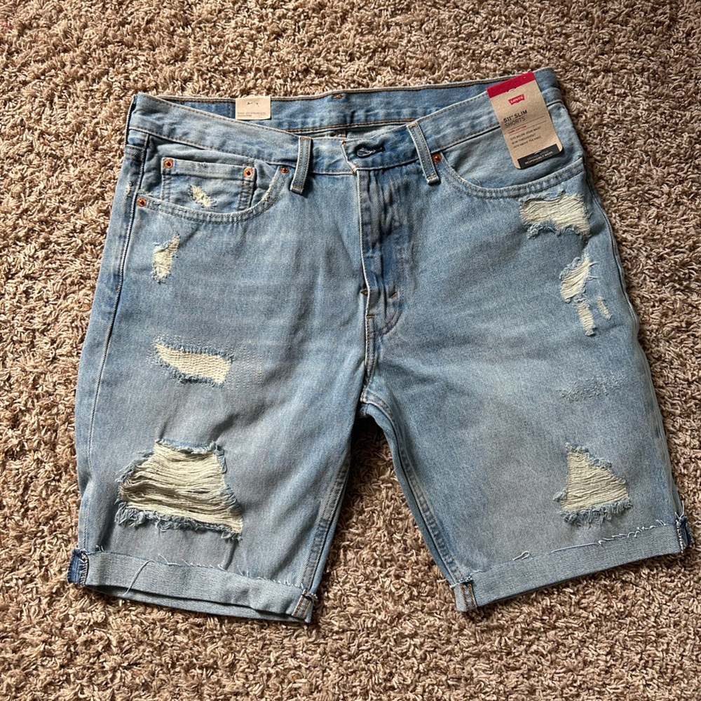 NWT Levi men’s jean shorts